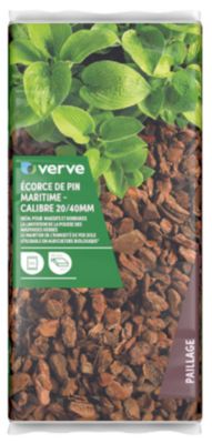 Ecorce de pin maritime Verve 50L calibre 20/40mm