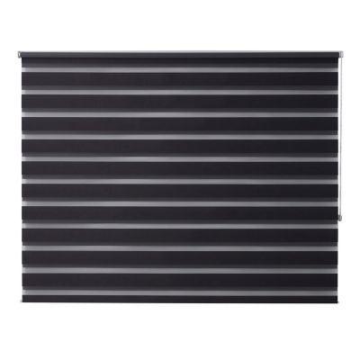 Store enrouleur jour / nuit Elin gris Colours 180 x 180 cm