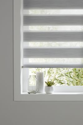 Store enrouleur jour/nuit Colours Kala gris 120 x 240 cm