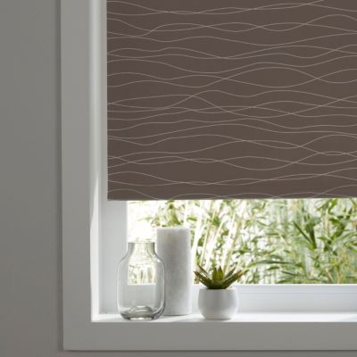 Store enrouleur occultant Colours Boreas lignes 75 x 195 cm