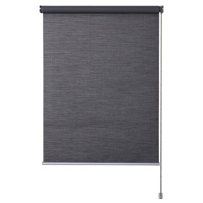 Store enrouleur occultant Colours Ilas polyester gris 60 x 180 cm