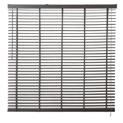 Store vénitien imitation bois Colours Lone gris 160 x 180 cm