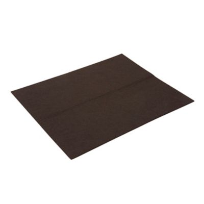 Diall - Patin en feutre auto-adhésifs Diall 300 x 360 mm x 1, marron