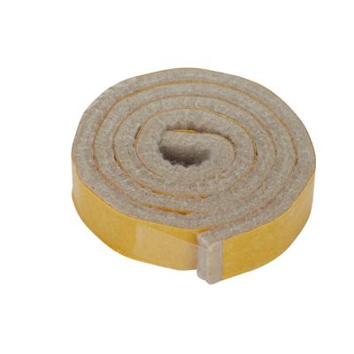 Patin en feutre auto-adhésifs Diall 600 x 15 mm x 1, beige