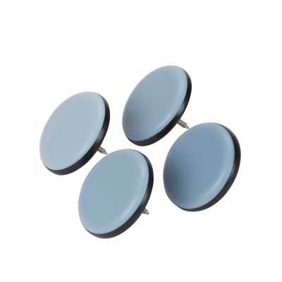 Patin à clouer Diall 25 mm x 4, noir + bleu/gris