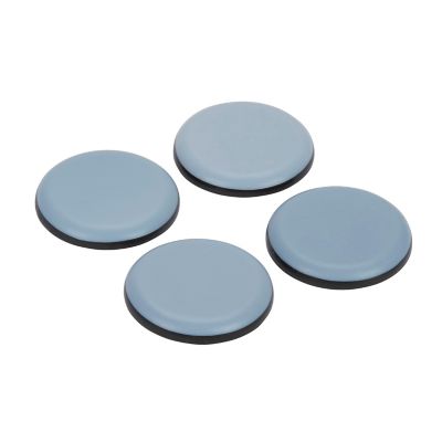 Patin auto-adhésifs Diall 40 mm x 4, blanc + gris/bleu