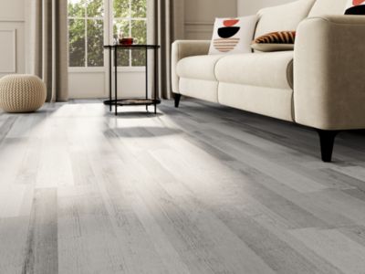 Sol stratifié à clipser Rockhampton Gris 7 mm - L.138 x l.19.3 cm