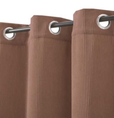 Rideau Cameo Deco&Co vieux rose Deco&Co L.250 x l.135 cm