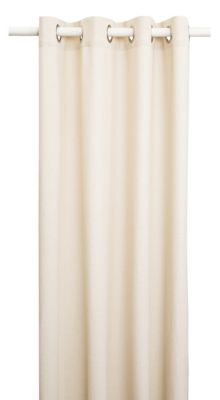 Rideau coton recyclé naturel L.250 x l.135 cm