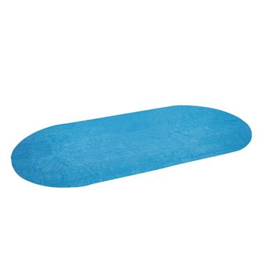 Bâche à bulles Bestway 410 x 260 cm pour piscine hors sol ovale Fast Set™ 488 x 305 x 107 cm - vue 2
