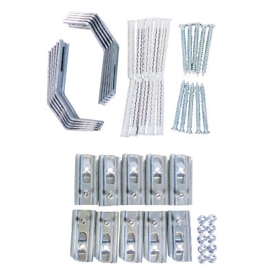 Kit de fixation pour pose en applique de fenêtre et porte fenêtre 140-160 mm