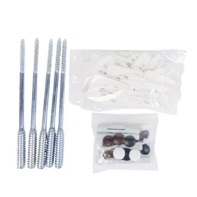 Kit de fixation pour pose en tunnel et feuillure de fenêtre et porte fenêtre