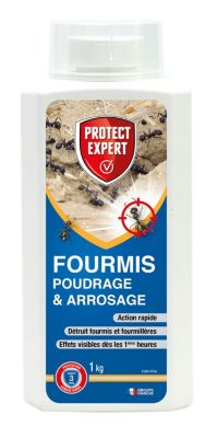 Poudrage et arrosage anti-fourmis Protect Expert 1kg