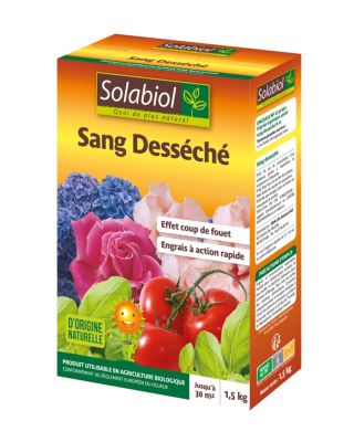 Sang Desséché 1,5 Kg - Action Coup De Fouet