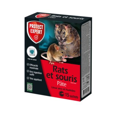 Anti Rats & PROTECT EXPERT RASOU150N 15 Pâtes Agit dès la première Ingestion - vue 2