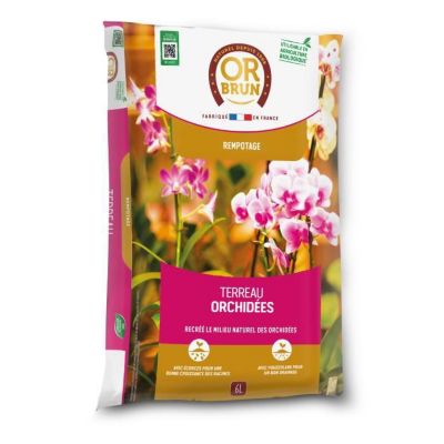 Terreau orchidées OR OBRTORC6U Favorise la croissance - vue 2