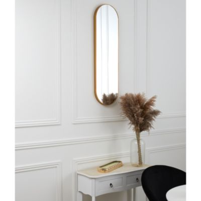 Miroir - HOME DECO FACTORY - Grand - Doré