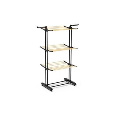 JE CHERCHE UNE IDEE Étagère effet bois 3 niveaux 73 x 64 x 173 cm - vue 2