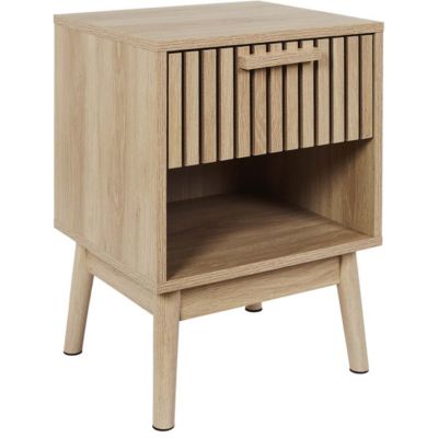 The Home Deco Factory Chevet en bois 1 tiroir Klaus - Type: Chevet