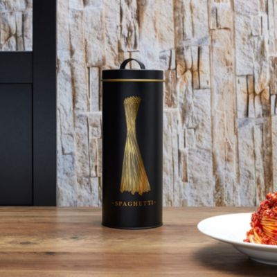 COOK CONCEPT Boîte à spaghettis en métal et doré - vue 2