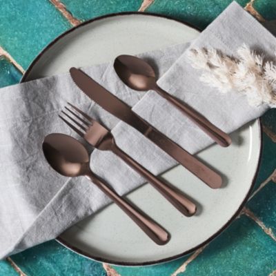 HOME DECO FACTORY Ménagère Harmony M6 16 pièces cuivre - vue 2