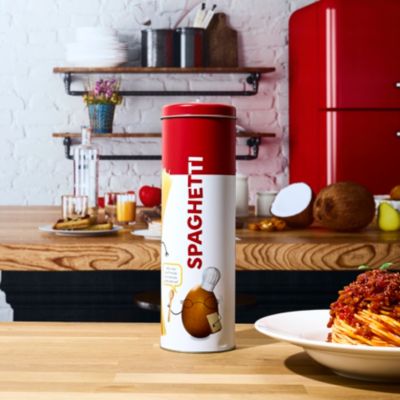 Boîte à Spaghettis en Métal Ludique 27cm