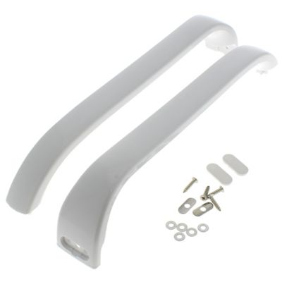 Poignées blanches par 2 00369542 00267269 refrigerateur bosch