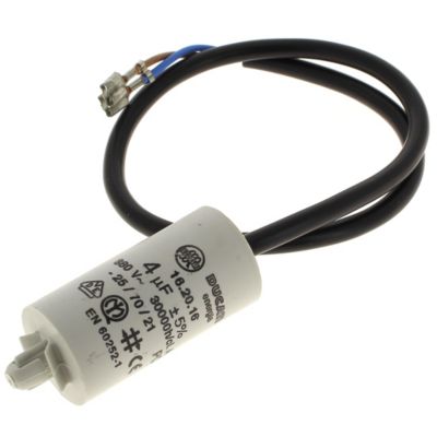 Candy Condensateur 4µf 400v + fils c00291503 - refrigerateur - vue 3