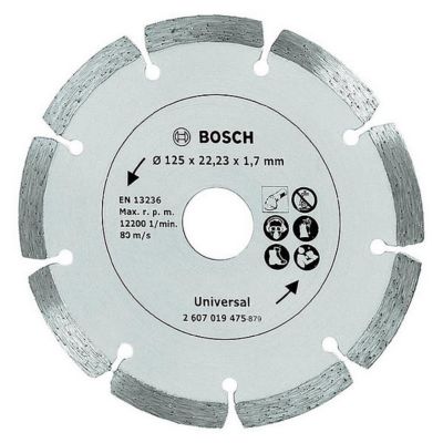 Disque diamant 125x1 7x22 23 2607019475 meuleuse ryobi - vue 3