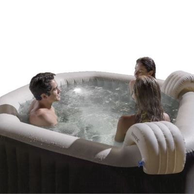 Lumière d'ambiance LED pour spa à jets Blanc, H. 7 cm