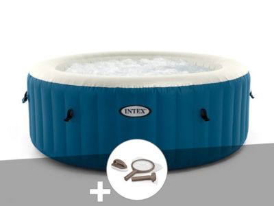 Kit spa gonflable Intex PureSpa One rond Bulles 24 places + Kit d'entretien - vue 2