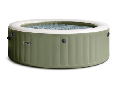 Kit spa gonflable Intex PureSpa rond Bulles 8 places + Kit d'entretien - vue 2