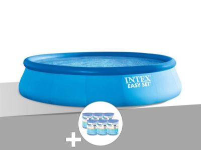 Kit piscine autoportée Intex Easy Set 4 57 x 1 07 + 6 cartouches de filtration - vue 2