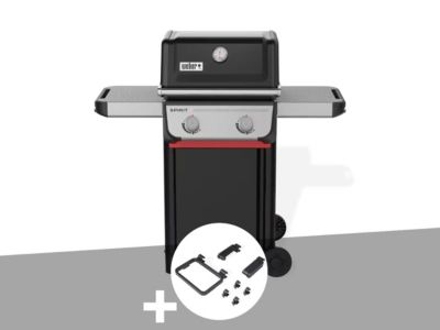 Barbecue à gaz Spirit E 210 + Set d'accessoires clipsables Weber Works Weber - vue 2