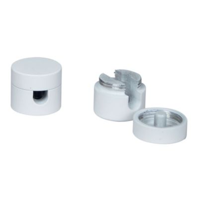 Lot 2 passe câbles aluminium pour câbles 2x0.75mm ou 3x0.75mm Tibelec
