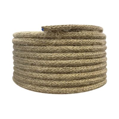 Câble électrique tissu corde long. 3m diam. 7.5mm Tibelec