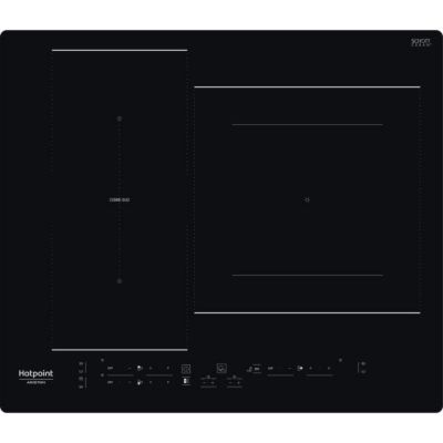 Table de cuisson induction HOTPOINT 3 zones HB2760BNE 59 x P 51 cm total