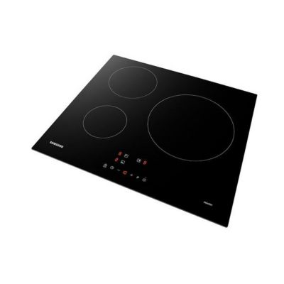Plaque de cuisson induction SAMSUNG 3 zones L59 x P57 cm NZ63M3NM1BBUR Revetement verre