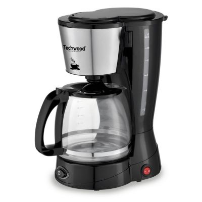 Cafetière Electrique Techwood TCA-936I  - 800W - 12 - 15 Tasses - Système anti-gouttes