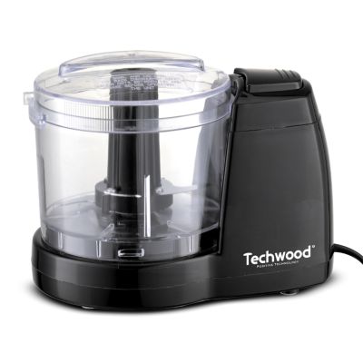 Hachoir électrique Techwood THA-156 - 375 ml 150W - 2 vitesses - Coloris Noir