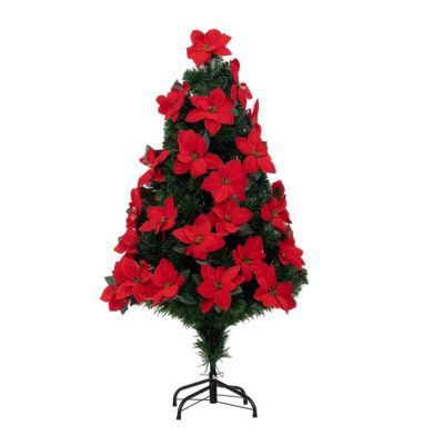Eden Sapin de noel artificiel lumineux poinsettia 50 led - vue 2