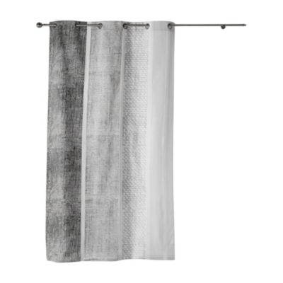 Eden Rideau a oeillets 140 x 240 cm textilio Gris - vue 2