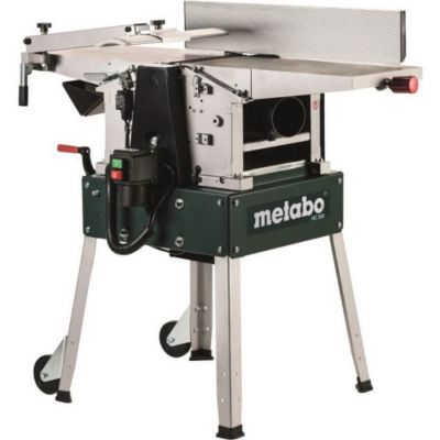 Metabo – Raboteuse dégauchisseuse électrique – Largeur de dégauchissage 260mm – Profondeur de rabotage 3mm – Table en fonte massive HC 260 C - vue 2