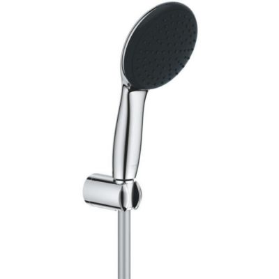 Ensemble de douche avec pommeau 1 jet Pluie support et flexible 1 GROHE Vitalio Start 110 27944001 Economie d'eau - vue 2