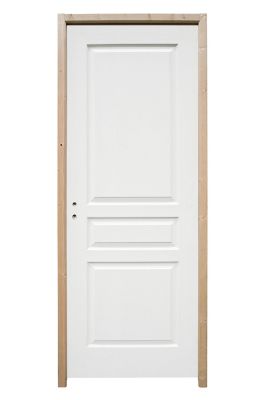 Bloc-porte Ordesa postformé blanc H.204 x l.93 cm, poussant droit