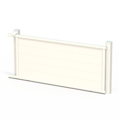 Portail coulissant en aluminium MARYN 3.56X1.65 9016