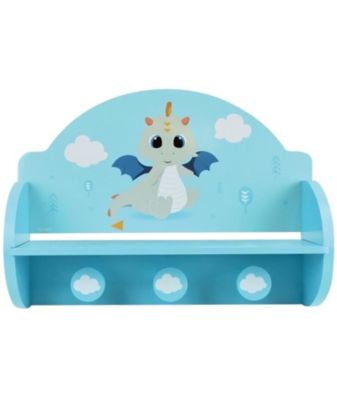 FUN HOUSE Leon le Dragon 713338 ETAGERE PORTEMANTEAU Dimensions : +- H. 33 x L. 46 x P. 15 cm pour enfant