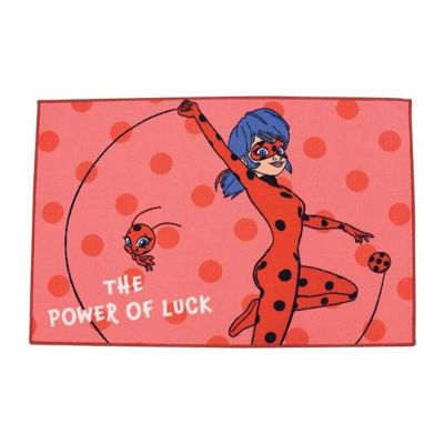 Fun house miraculous tapis ladybug 120 x 80 cm