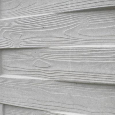 Plaque droite en béton tressée grise