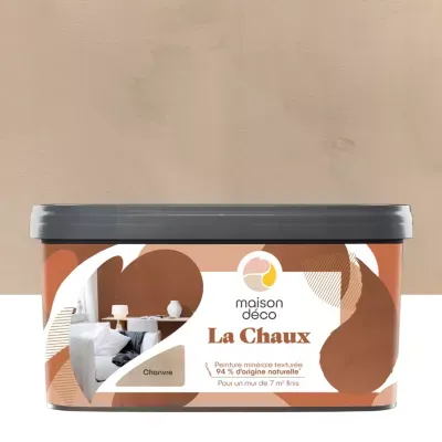 Peinture à effet Maison Déco La Chaux chanvre 2,5L